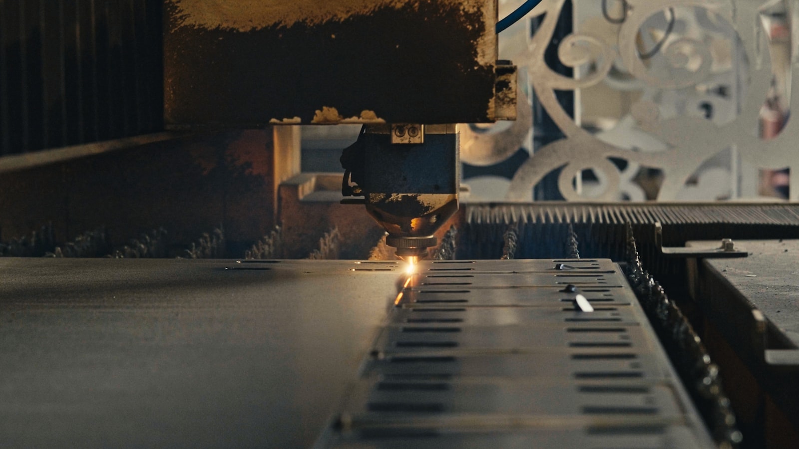 Precision laser cutting of custom metal components